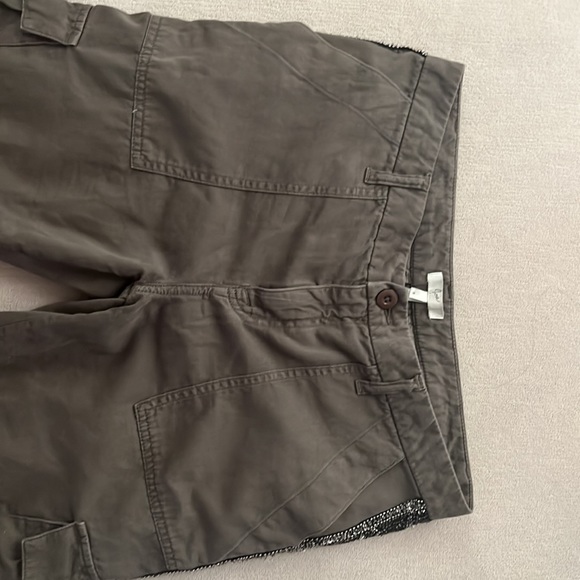 JOIE Women's Cargo pants with embellished side stripe - Picture 5 of 6